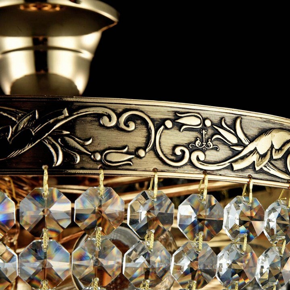 Люстра на штанге Maytoni DIA890-CL-06-G