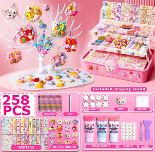 Набор для творчества СОЗДАЙ СВОЕ УКРАШЕНИЕ 258 предметов (202180256)