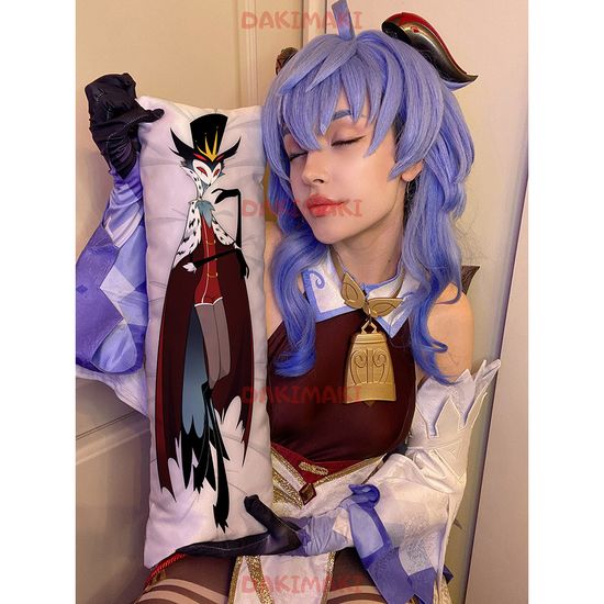 Мини дакимакура Блиц и Столас Адский босс арт. M1217, 60х20 см