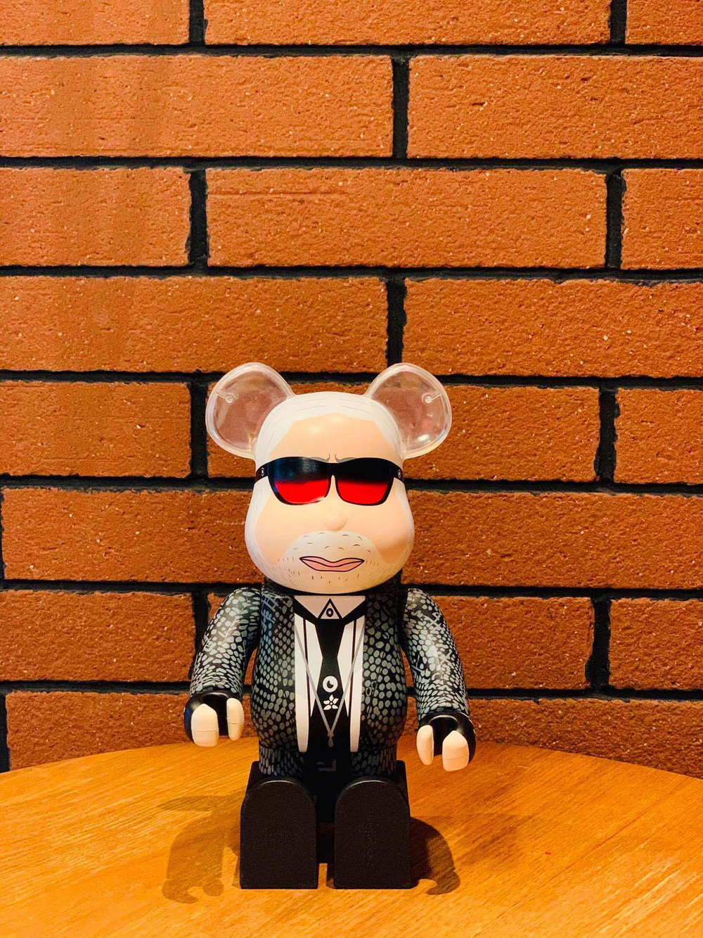 Bearbrick Karl Lagerfeld 1000%
