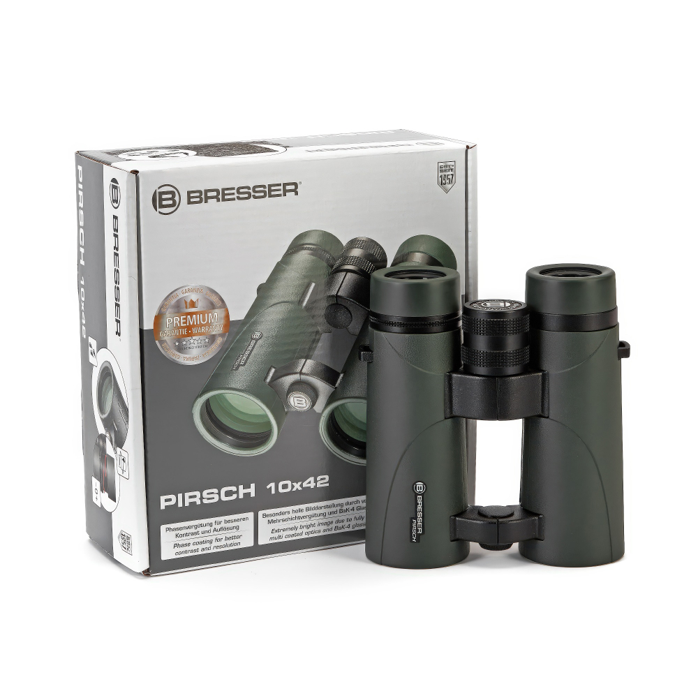 Бинокль Bresser Pirsch 10x42 - Компактная конструкция