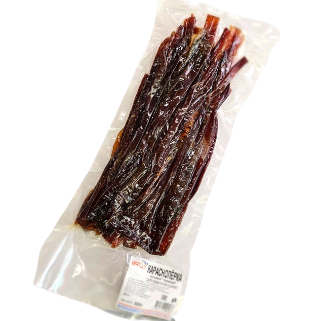 Краснопёрка сушеная, соломка, в/у 500 г