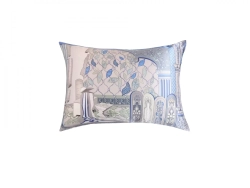 Наволочка 50x70 Mollen Светлица серебристо-серая шелковая