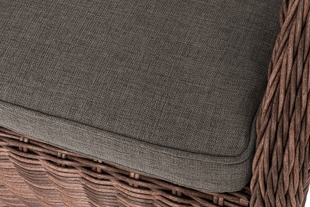 "Неаполь" плетеный стул из искусственного ротанга, цвет коричневый