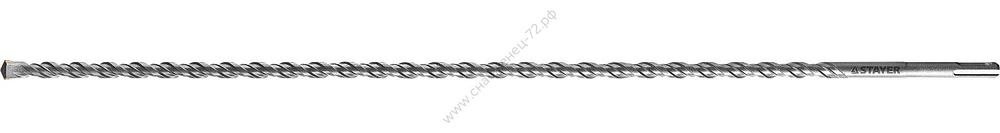 STAYER Бур SDS-plus 12 x 600 мм, Professional