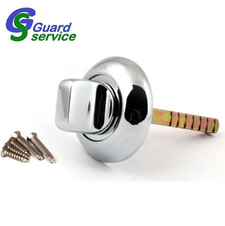 Вертушка к задвижке, хром, модель 0803-6