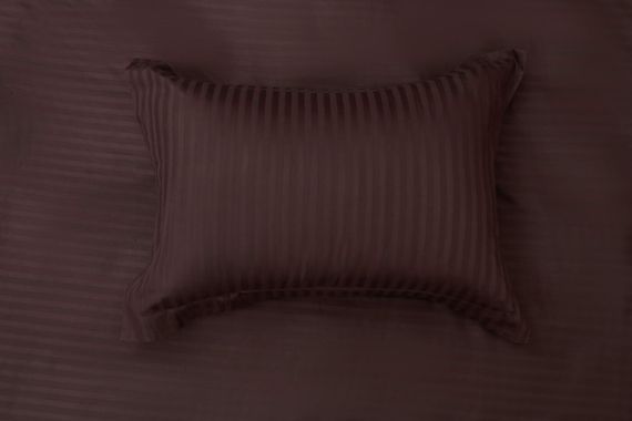 Моне (шоколад) страйп сатин 1.6