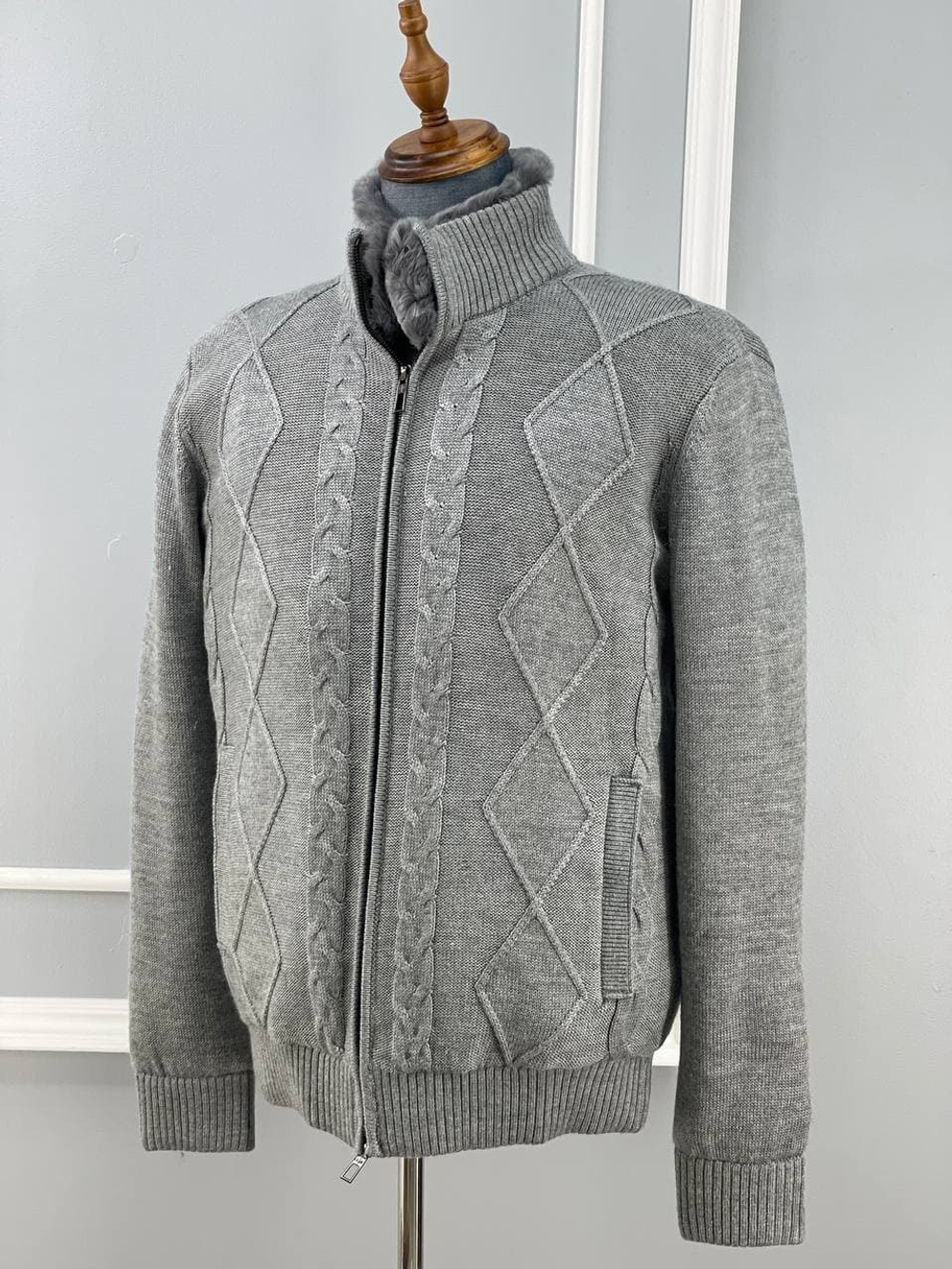 Кардиган Loro Piana с мехом