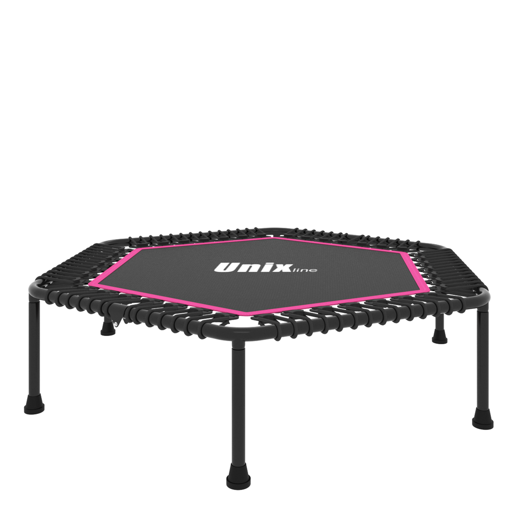 Батут UNIX Line FITNESS Lite Pink (130 cm)