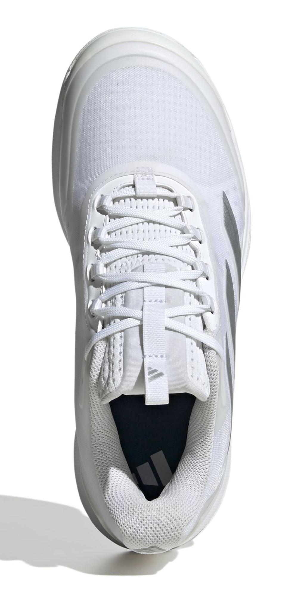 Женские теннисные кроссовки Adidas Avacourt 2 - cloud white/silver metallic/grey one