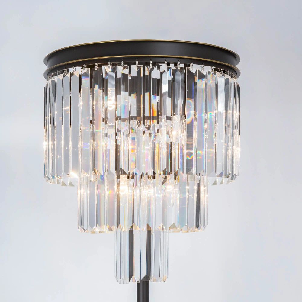 Citilux Мартин CL332991 Торшер хрустальный Прозрачный