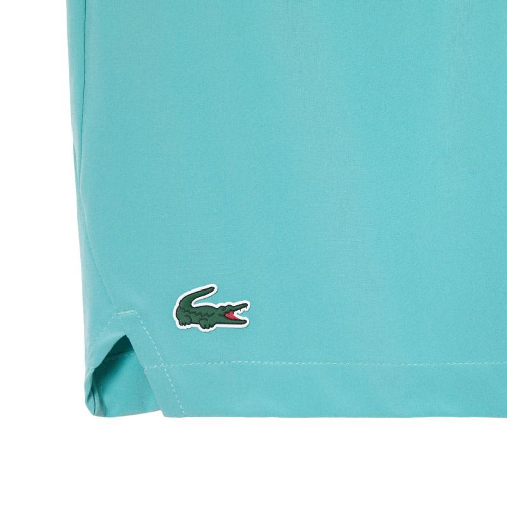 Мужские теннисные шорты Lacoste Tennis x Novak Djokovic Taffeta Shorts - green