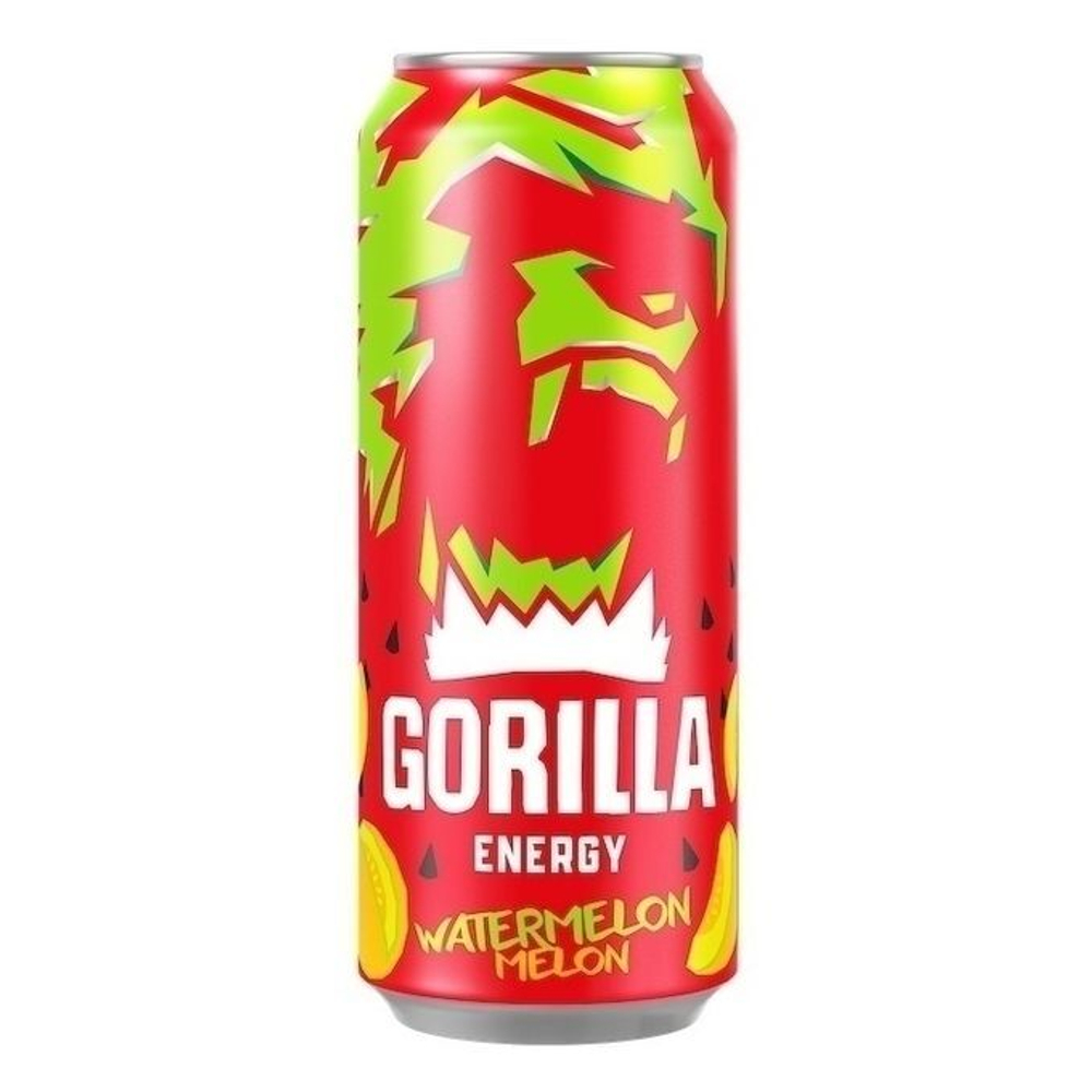 Энергетически напиток Gorilla Арбуз-Дыня 450мл ж/б