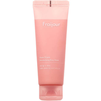 Обновляющая глиняная маска для лица с пробиотиками Fraijour Biome 5-Lacto Retexturizing Rosy Mask 75 г