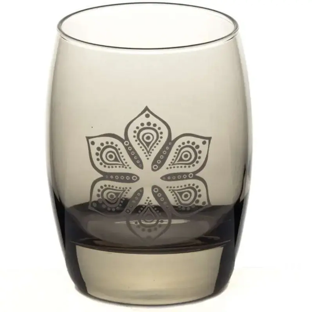 Стакан 350мл «Бохо» (бежевый) (рис.28773) 420064SLBD11