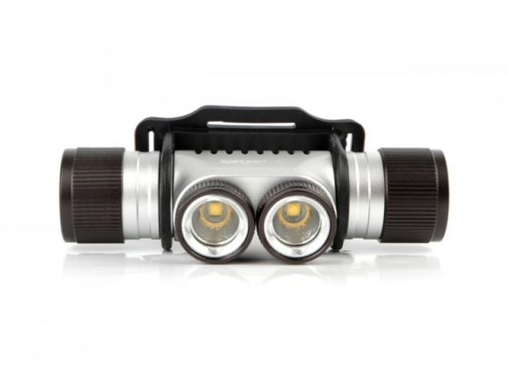 Фонарь подводный налобный Sargan Night Star 900 люмен теплый свет серебристо-черный