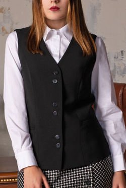 Жилет женский 3361зп, черный #70Ч063361зп