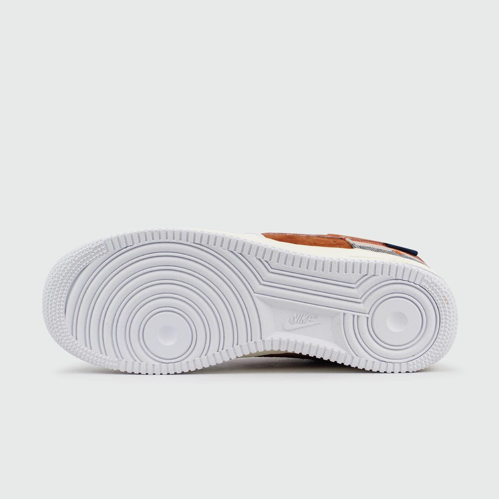 Кроссовки Nike Air Force 1 Low Cardigan White Brown