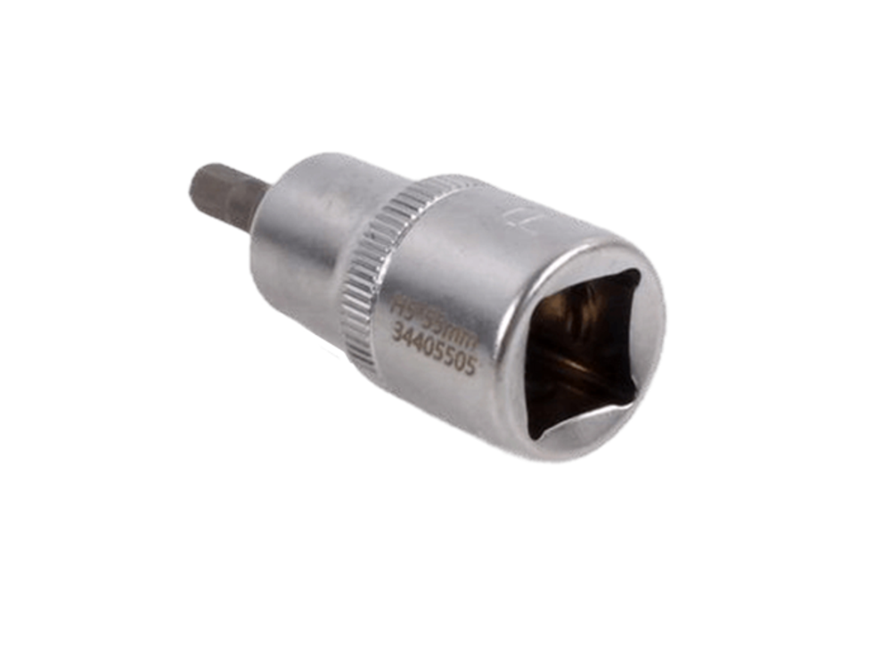 Головка-бита 6-гранная 5мм 1/2" (L-55мм) ROCKFORCE RF-34405505