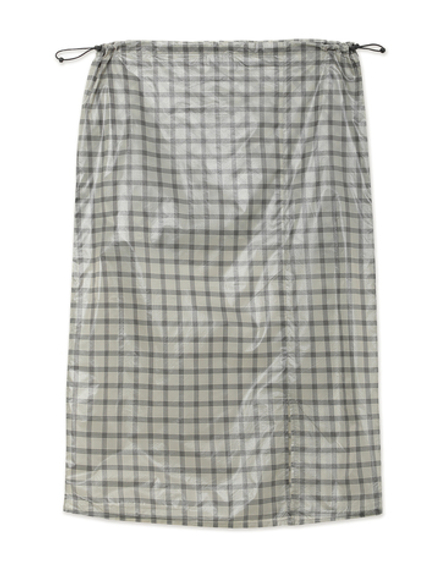 Юбка Nia See Through Printed Check Mid