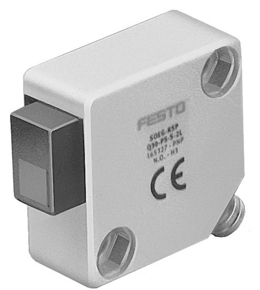 SOEG-RSP-Q30-PS-K-2L, Датчик положения оптический ретро-отражательный