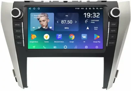 Магнитола Toyota Camry 55 2014-2018 (рамка с крутилками и кнопками) - Teyes SPRO+ на Android 10, ТОП процессор, 4Гб+32Гб, 4G SIM-слот