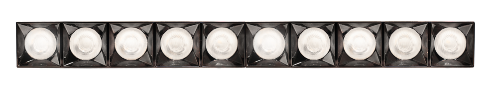 Donolux Led св-к встраиваемый,  20W,  383х74, 8мм,  H39, 8мм,  1800Lm,  38°,  3000К,  Ra80,  IP20,  UGR16,  корп