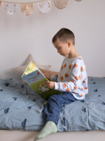 Утеплённый свитшот оверсайз Mjölk Тигрята