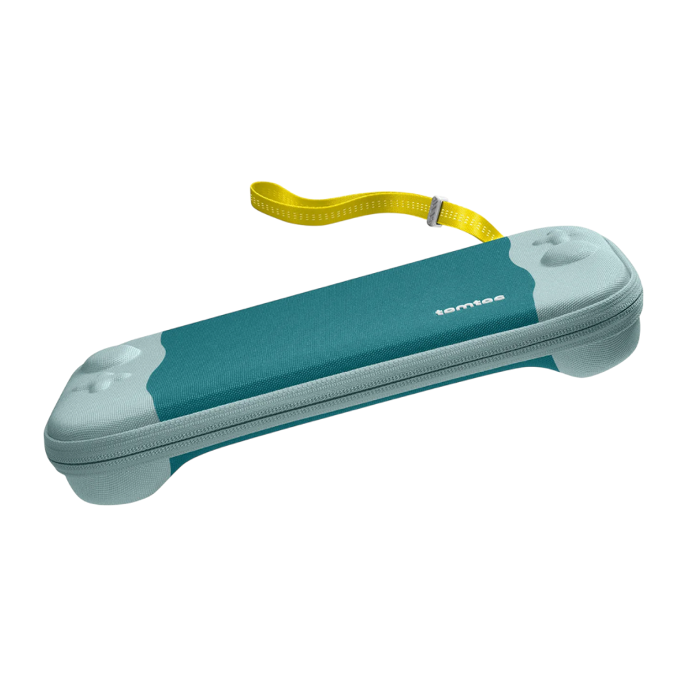 Тканевый чехол tomtoc FancyCase-G05 Slim Case Froz Edition для Nintendo Switch 2 Водостойкий укреплённый гибридный чехол с ремешком-ручкой и застёжками-молниями YKK. Вмещает до двенадцати картриджей с играми