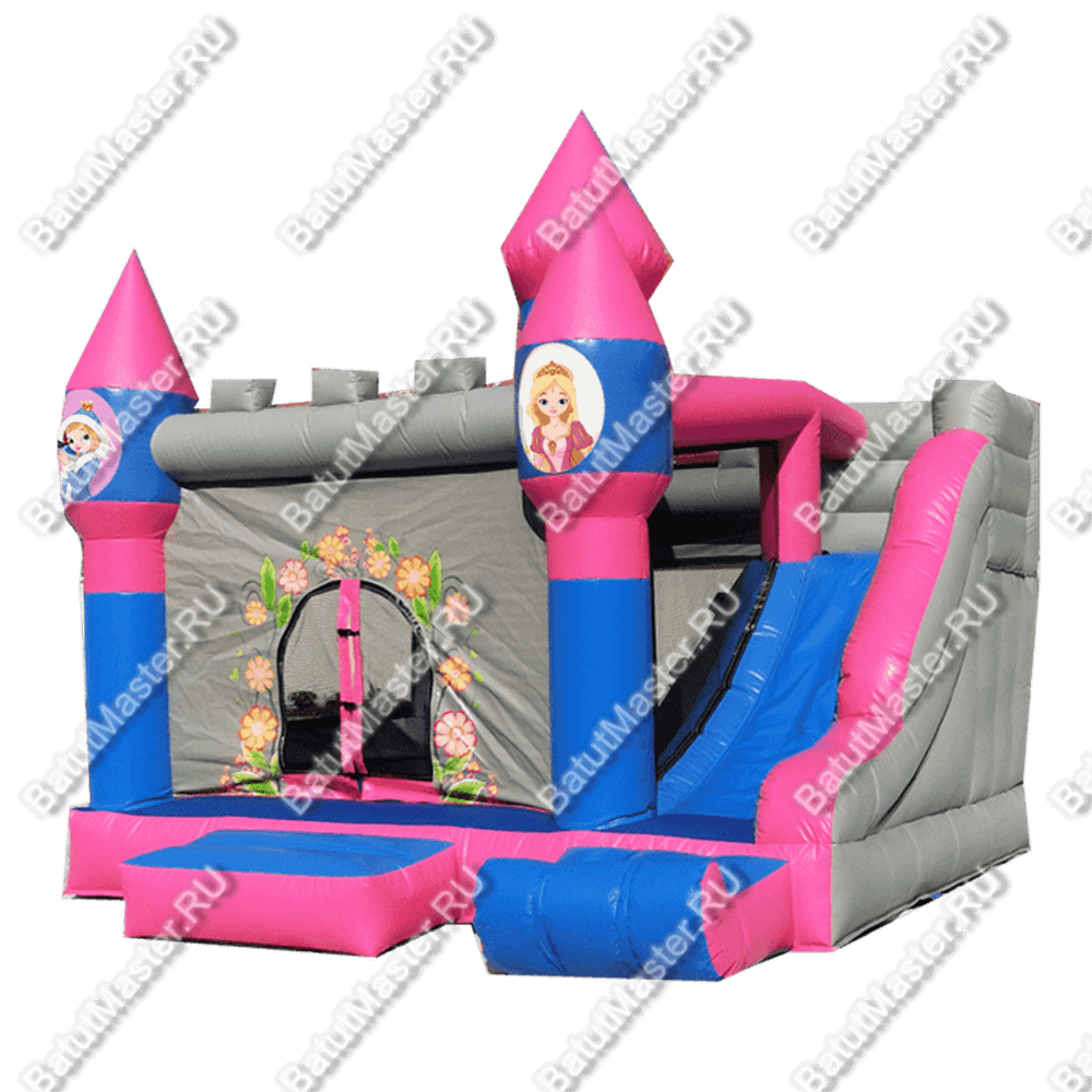 Коммерческий надувной батут "Маленькие принцессы"