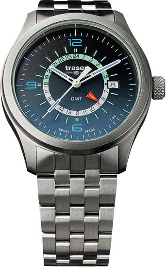 Наручные часы Traser P59 Aurora GMT Blue 107036 (сталь)