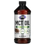 NOW Foods, Sports, масло MCT, шоколадный мокко, 14 г, 473 мл (16 жидк. Унций)