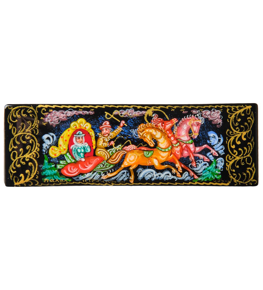 Народные промыслы ШК-85/27-C Шкатулка «Тройка»