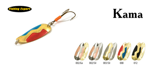Блесна колебалка незацепляйка Akara Kama 6045 60 мм 20гр. 003/Sil