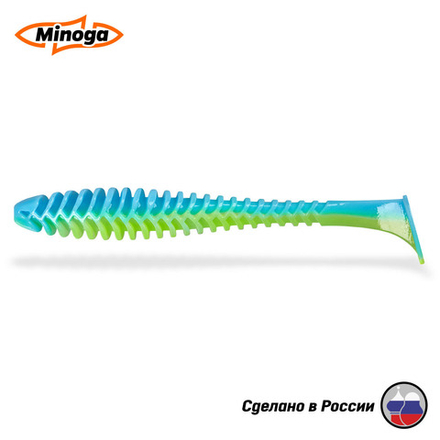 Силиконовая приманка "Minoga" ACTION 3,0"(8шт) 75мм, 1,7гр цвет 103