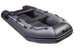 Лодка ПВХ Мастер Лодок Таймень NX2900НДНД "Комби" Графит / Чёрный