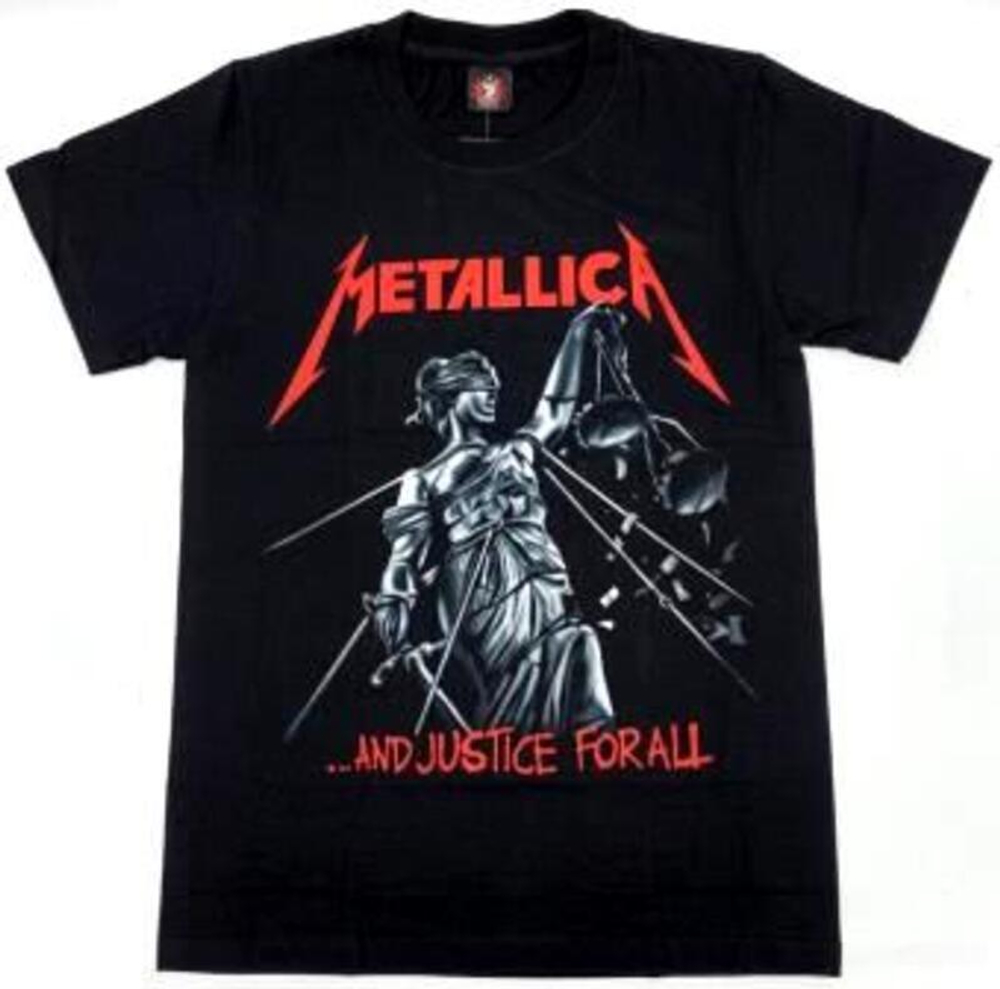 Футболка хлопок шелкография. TDM0245 Metallica 2XL