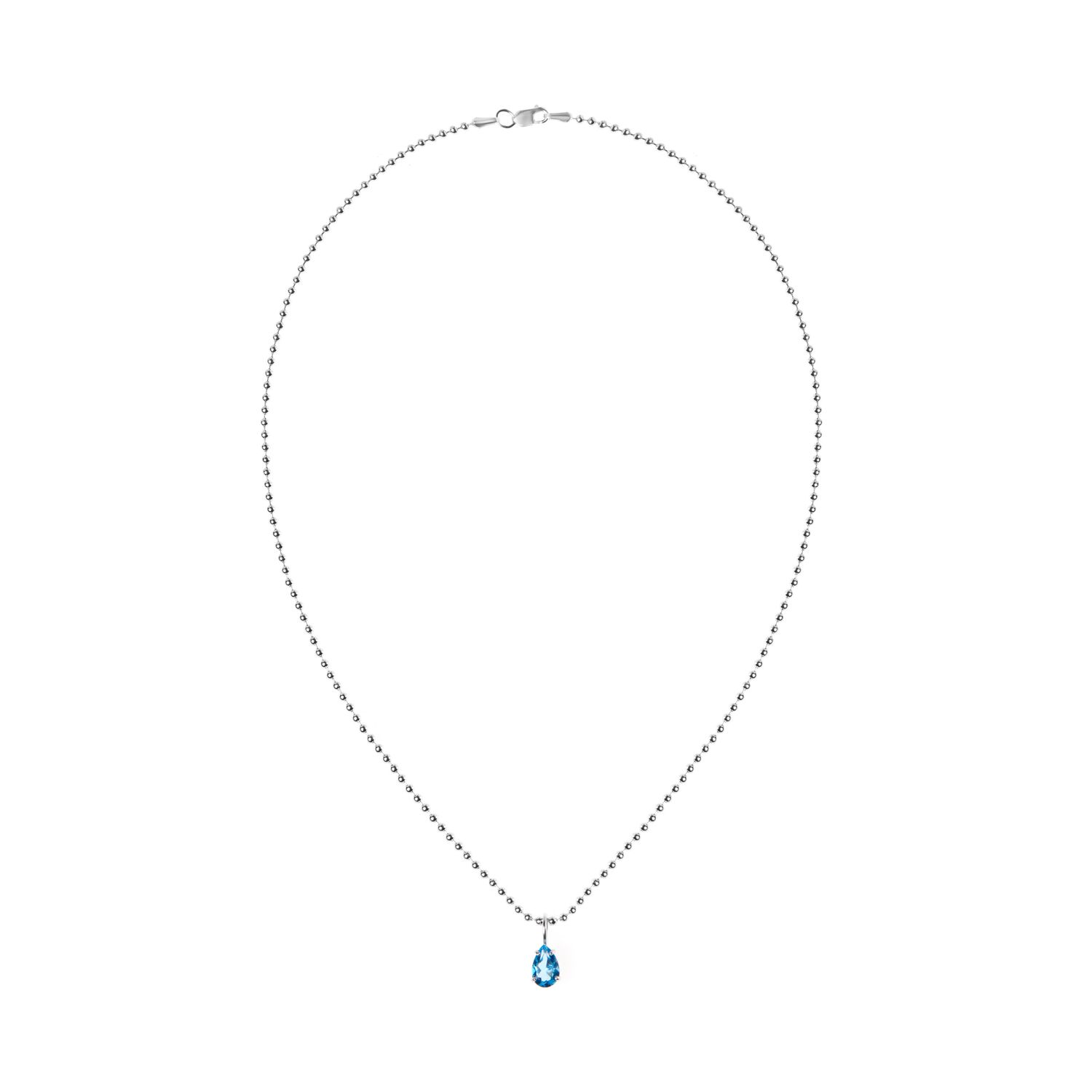 Колье Precious Topaz Drop