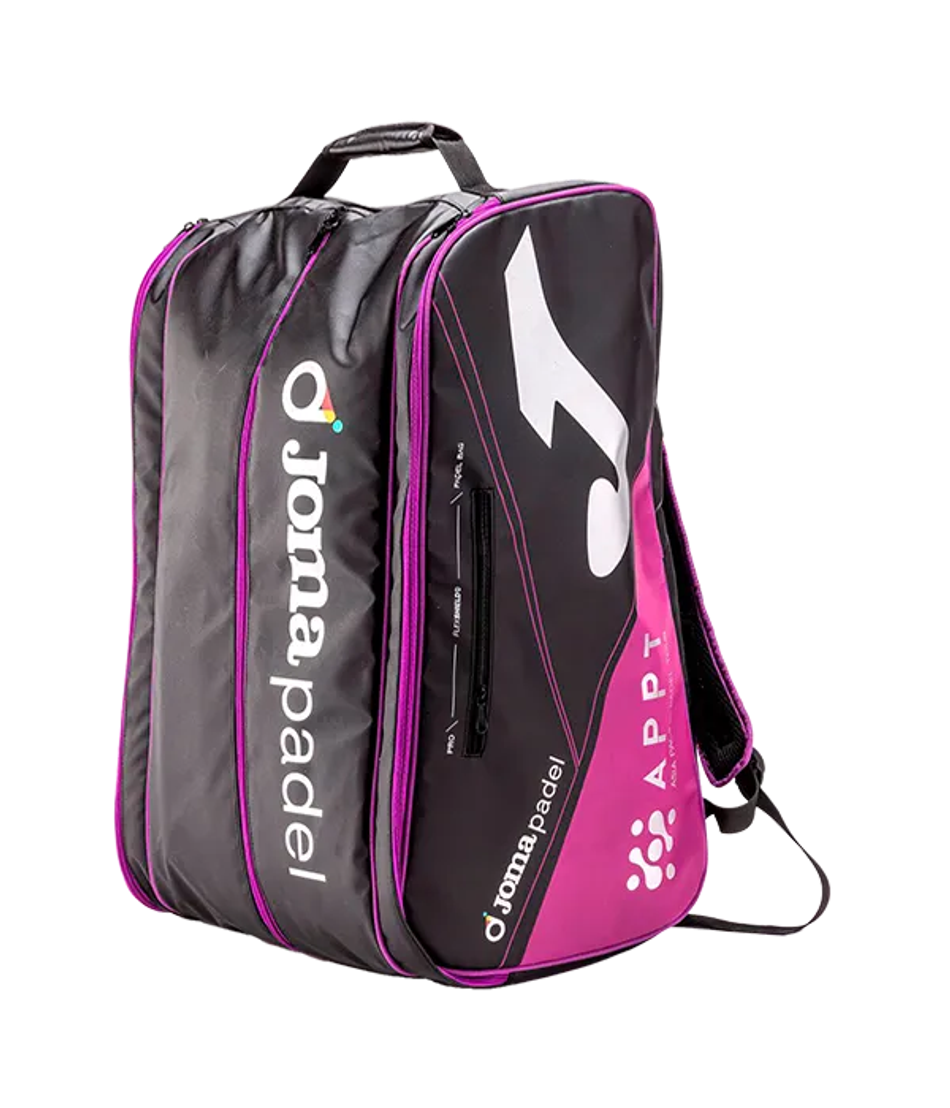 Сумка для падел Joma Asian Pacific Padel Tour Violet-Black 2025, прочная и вместительная