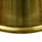 Кофейный столик Atlant диам.45см x 54см, золотой, металл, керамика