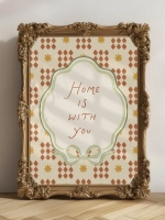 Постер для детской 30х40 см ретро