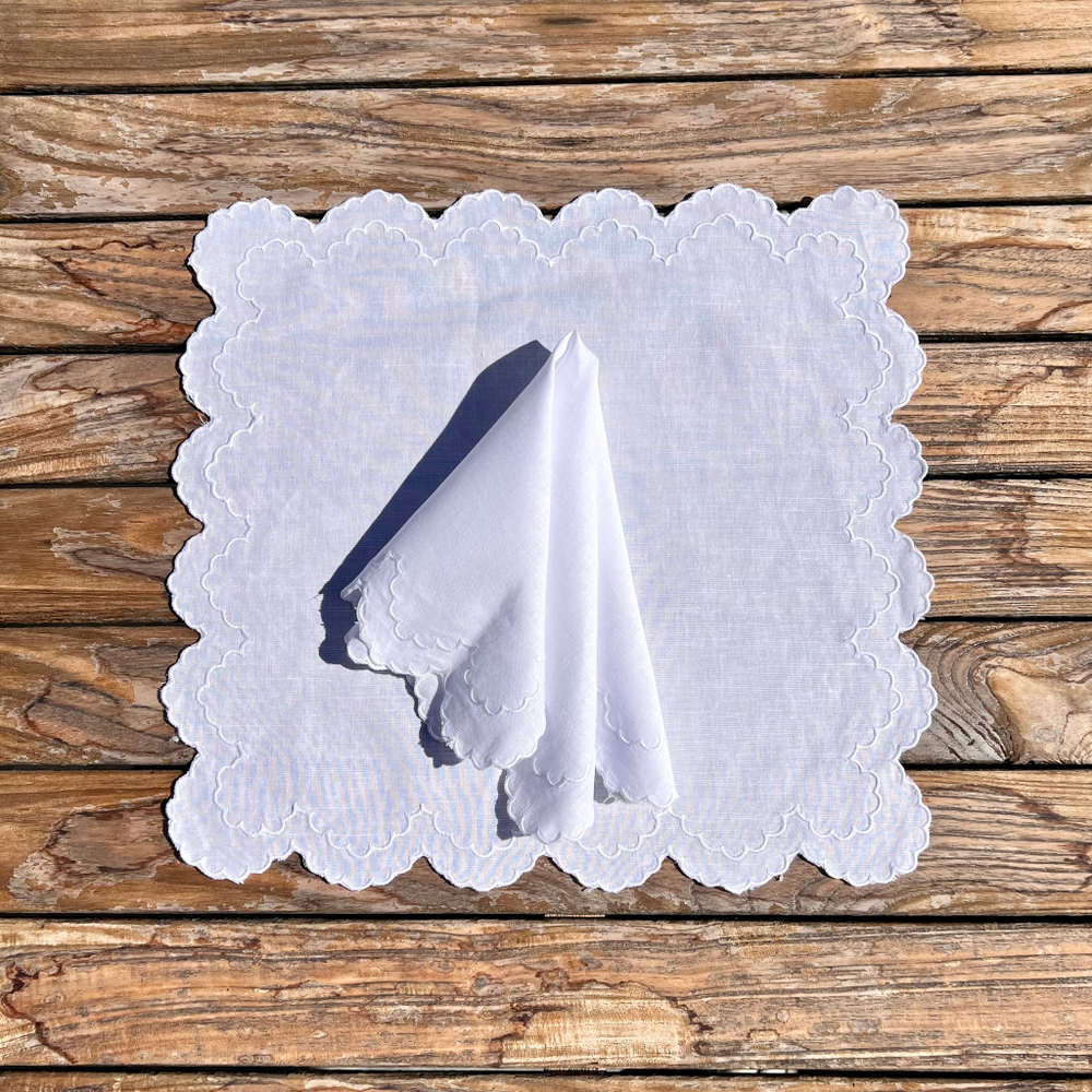 Салфетка «Облако», набор из 4 шт.