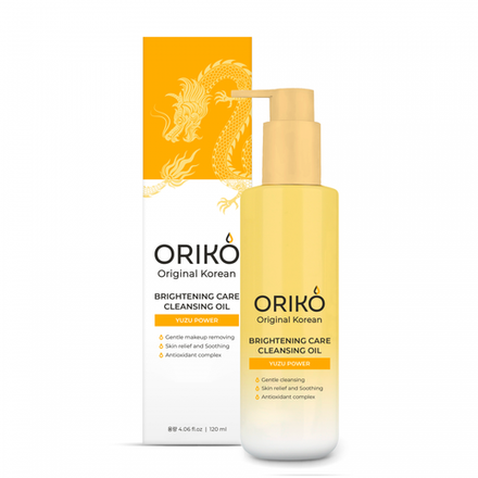ORIKO Brightening Care Oil With Yuzu Extract Гидрофильное масло для умывания с экстрактом юдзу 120мл