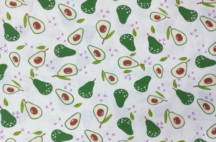 Пеленка из двухслойного муслина (авокадо), 80*80 см