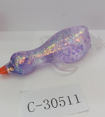 Мякиш Утка с блестками 15 см, 3 цвета микс, с-30511