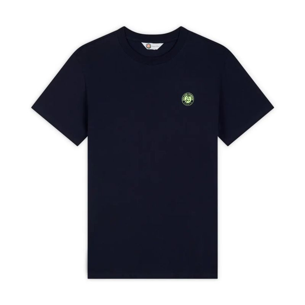 Теннисная футболка Roland Garros Back Ball - navy blue