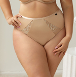 Трусы Kris Line Dolce слипы High Waist (телесный)