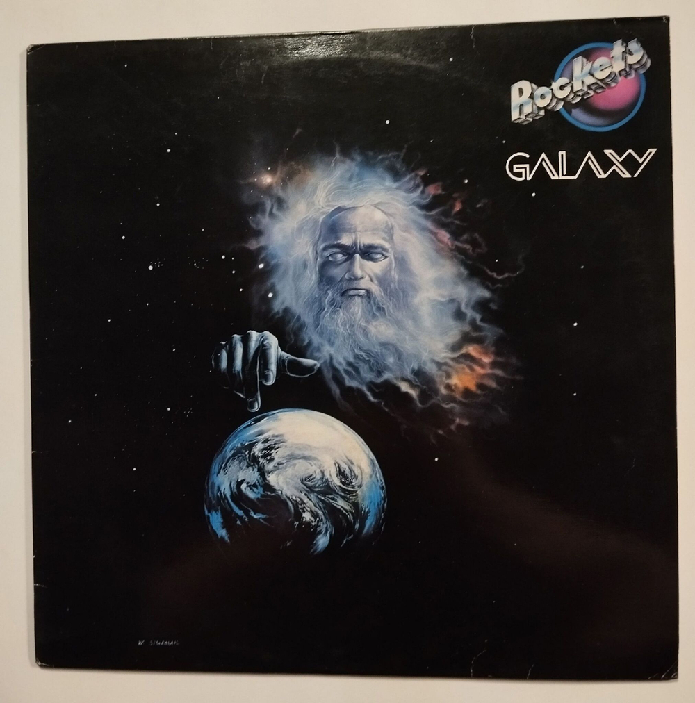 Винтажная виниловая пластинка LP Rockets Galaxy (Italy 1980)
