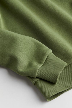 H&M Базовая однотонная толстовка, хаки