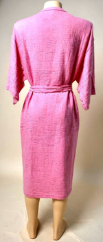 Халат женский, размер 42-52, цвет розовая фуксия